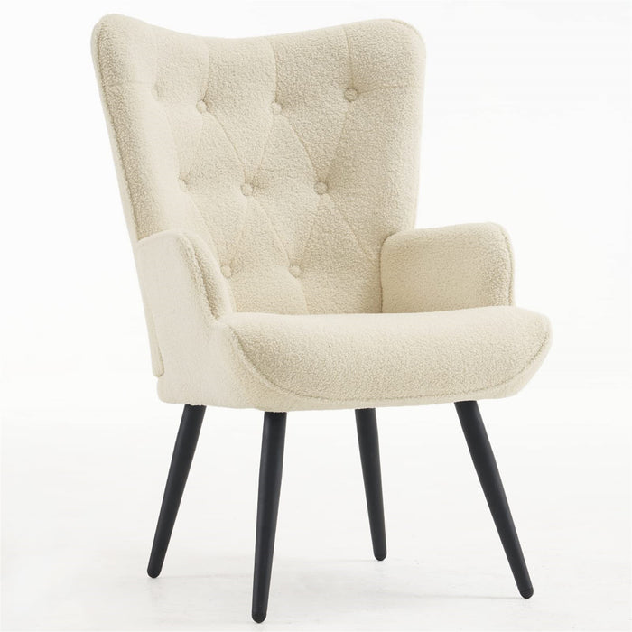 Ethelsville Sherpa Tufted Armchair