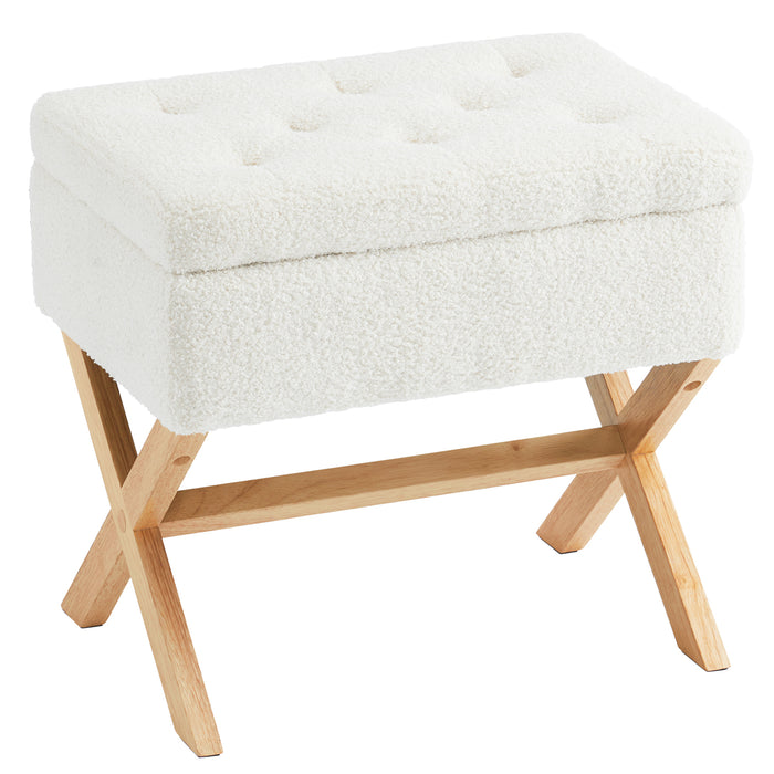 Cross on sale legged footstool