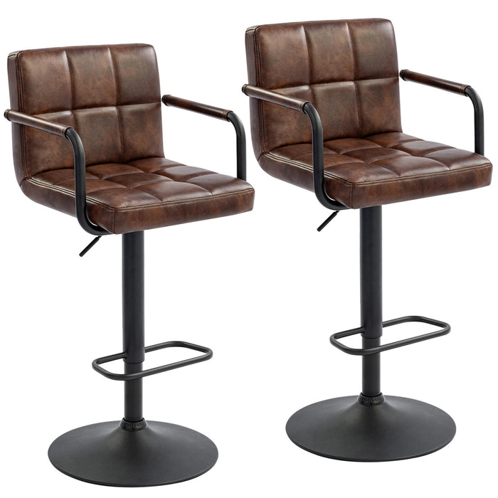 Crosdy Leather Bar Stools