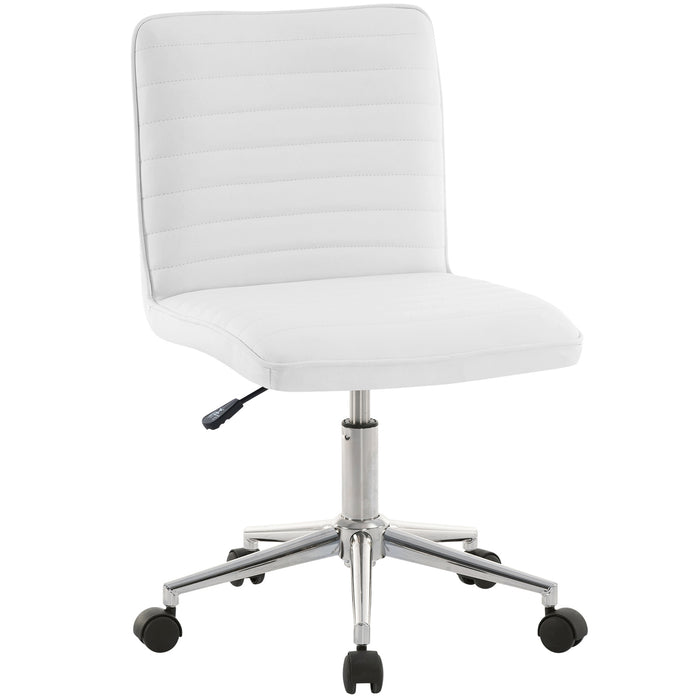 Auctin Upholstered Office Chair in Faux Leather