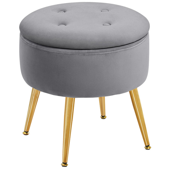 Marny Round Storage Stool