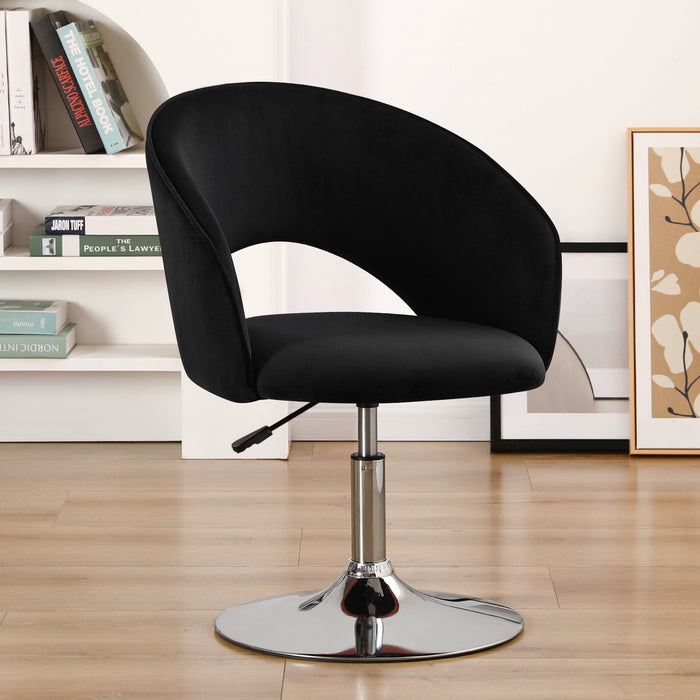 Matys Velvet Swivel Accent Chair