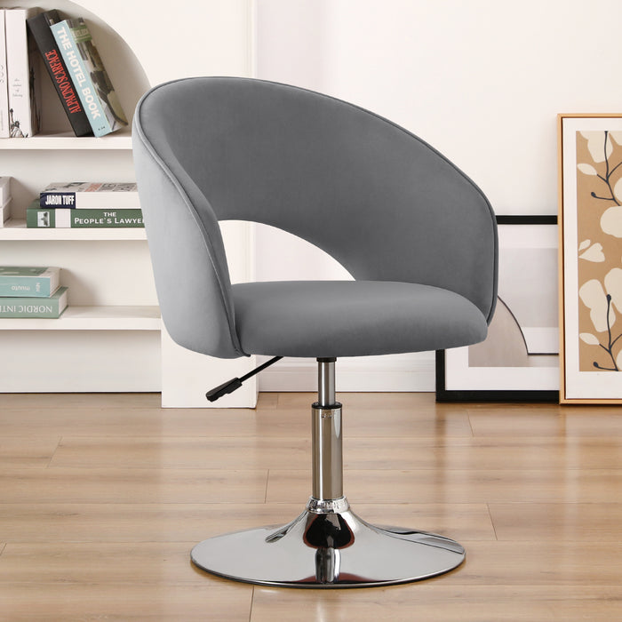 Matys Velvet Swivel Accent Chair