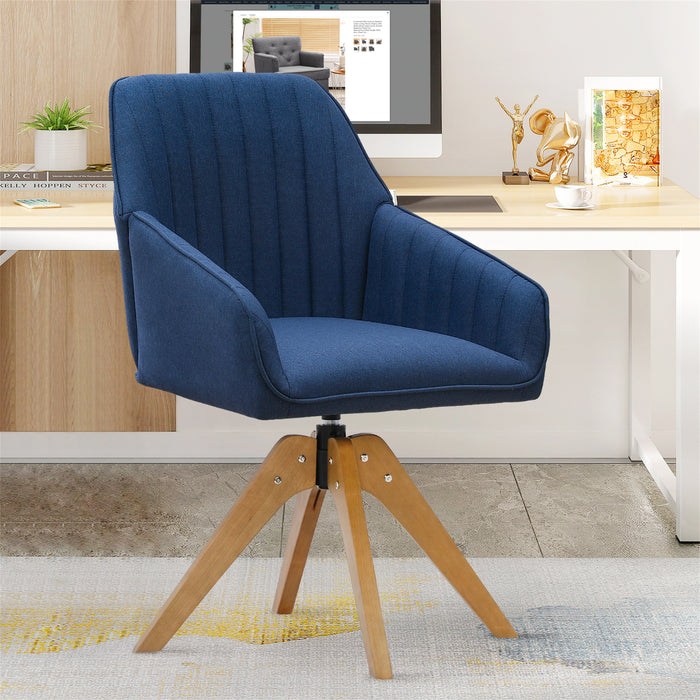 Brister Tufted Swivel Armchair