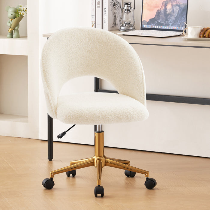 Lourdes Criddle Sherpa Task Chair