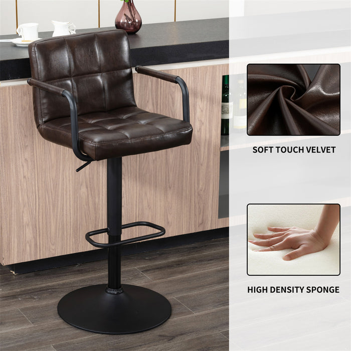 Crosdy Leather Bar Stools