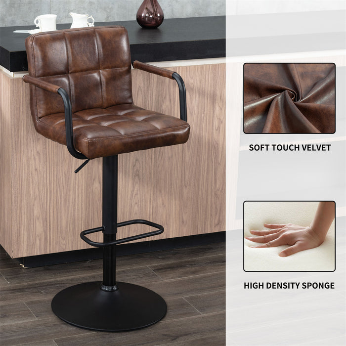 Crosdy Leather Bar Stools