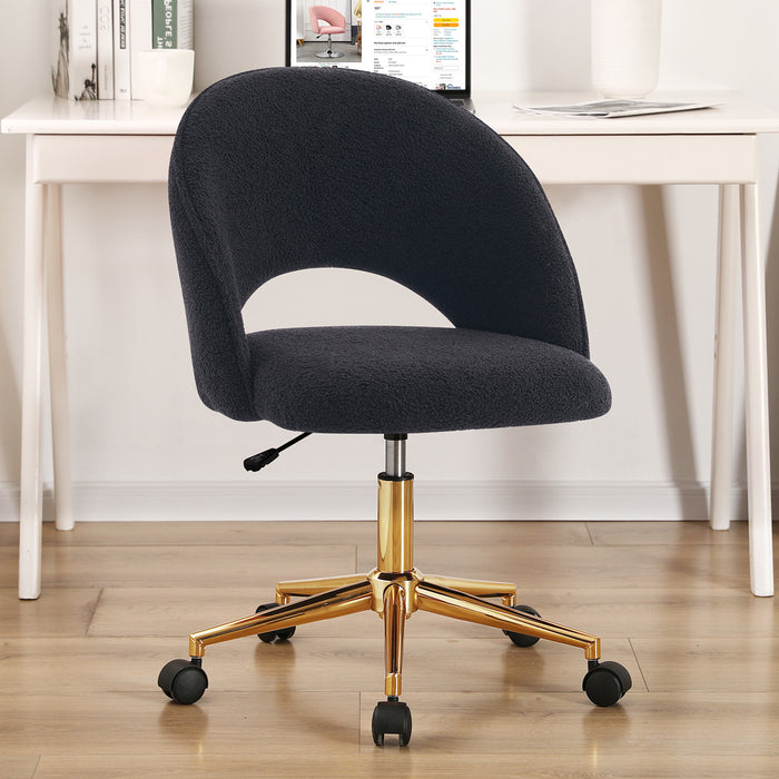 Lourdes Criddle Sherpa Task Chair