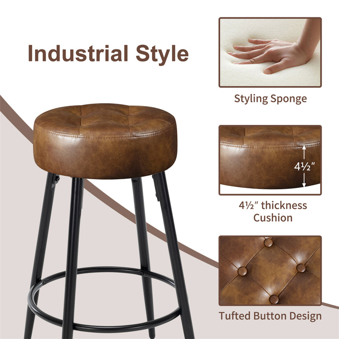 26-inch Minimalist Seattle Bar Stools