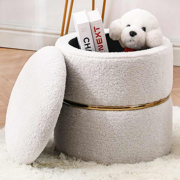 Storage Footstool Bear