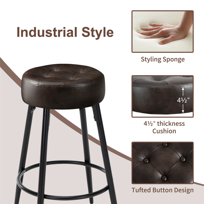 26-inch Minimalist Seattle Bar Stools